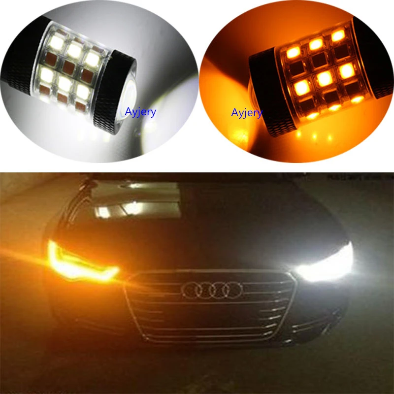 AYJERY 1 шт 7443 2835 42 SMD 7444NA 12V двойной Функция горки автомобиль сигналы стояночного