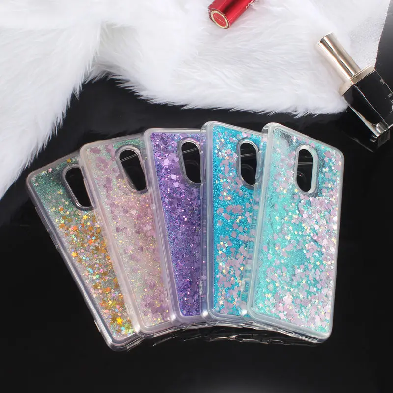 

Glitter Cases For Xiaomi Redmi 5 Plus Phone Cases Soft Silicone TPU Clear Transparent Liquid Case Xiaomi Redmi 5 Plus Cover
