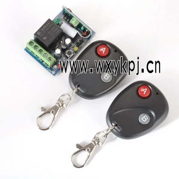 

HOT selling DC12V10A 1CH Learning Code 1 Receiver And 2 Transmitter FOR Entrance guard door easy to install