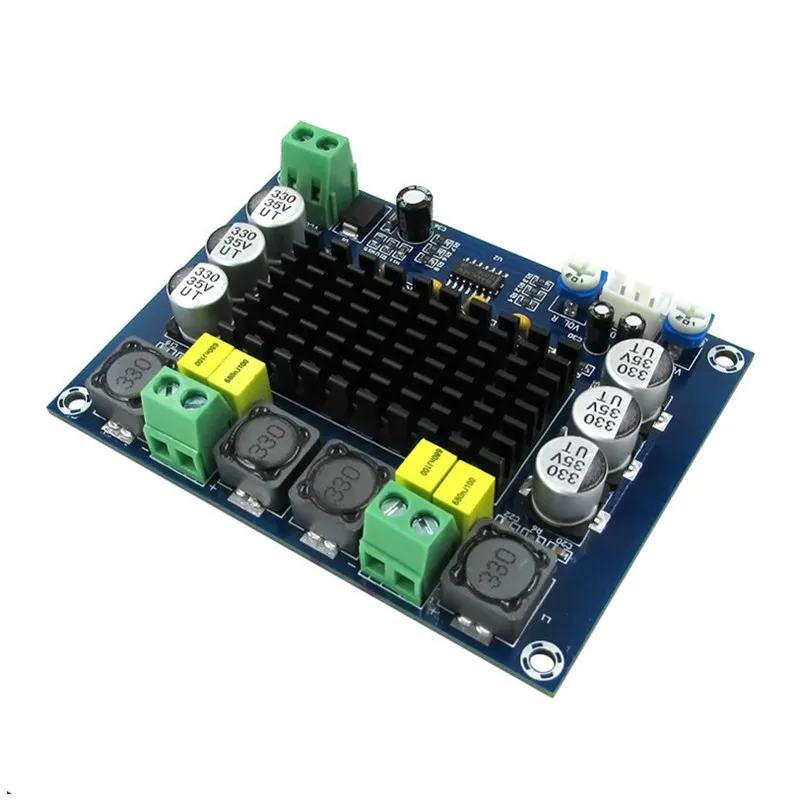 

TPA3116D2 Dual-channel Stereo High Power Digital Audio Power Amplifier Board 2*120W XH-M543