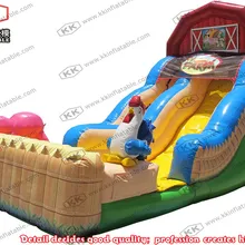 Удивительные счастливые фермы надувные горки детские надувные горки для торговой ярмарки
