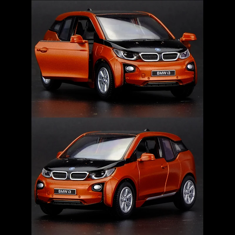  Kinsmart 1:32 i3 Cross Country Vehicle Alloy Diecast Car Model Toy With Pull Back For Kids Gifts To