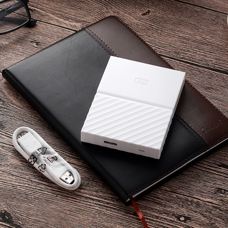 WD внешний жесткий диск Портативный 1 ТБ 2 4 HDD 5 Внешний HD USB3.0 для