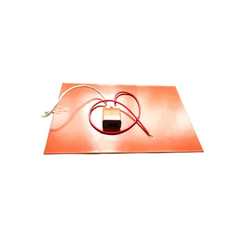 

500*700*1.5mm 110v 2000w indurtrial silicone heater digital thermostat on wire 1000mm lead wire out from middle of 500mm side