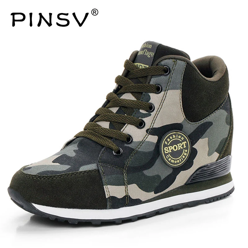 high heel black sneakers