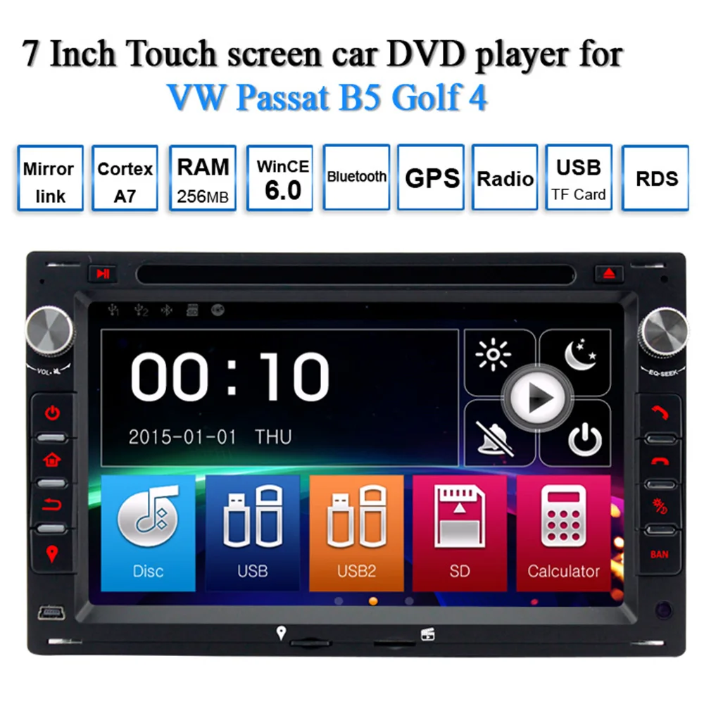 A-Sure 2 Din радио dvd-плеер gps-навигация для Volkswagen VW PASSAT B5 BORA TRANSPORTER T5 GOLF 4 SHARAN Автомобильный мультимедийный