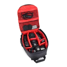 Cheap price Hot Fashion Waterproof Photo Digital DSLR Camera Bag Brand New Photography Camera Video Bag Small SLR Mochila Camera+Rain Cover