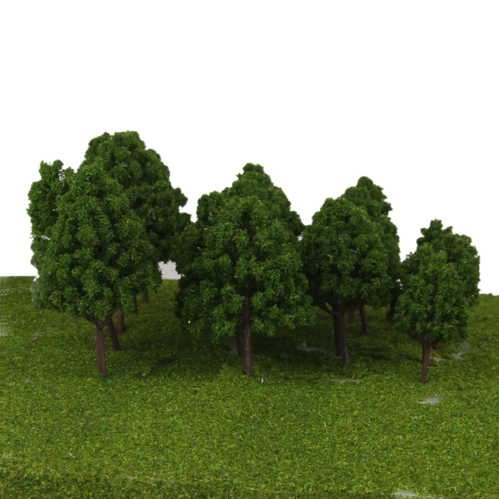 Miniature Models Tree+Grass Mat Lawn Models HO OO N Layout for Architectural