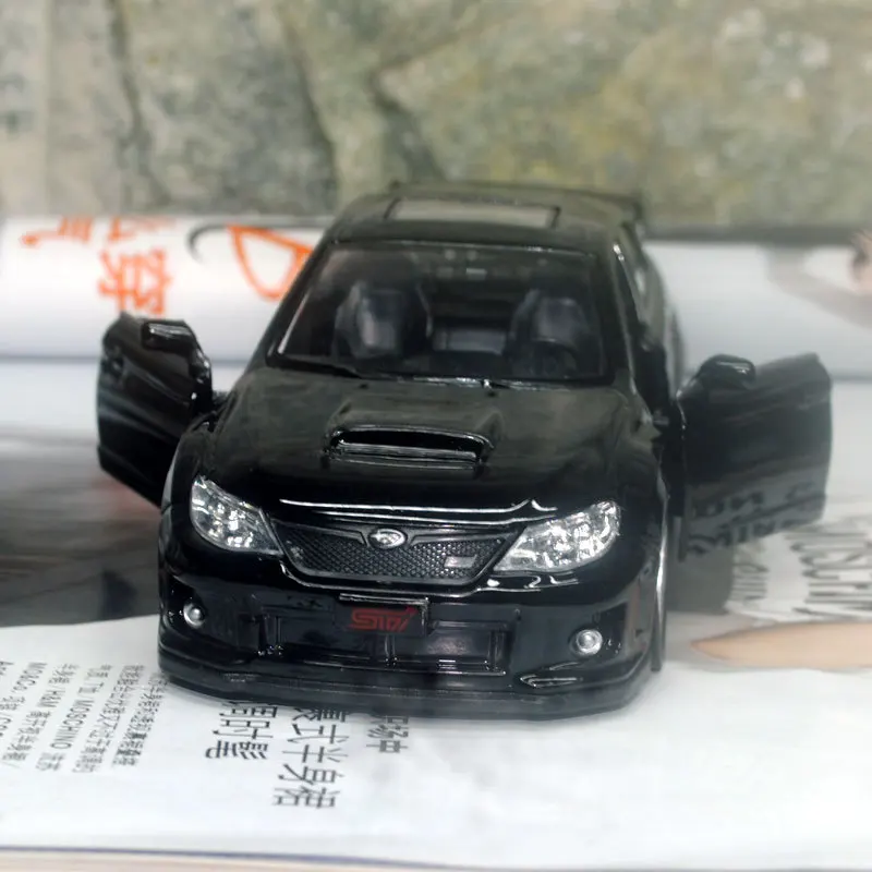 UNI 1/36 масштаб оттягивающийся автомобиль игрушки SUBARU Wrx sti литья под давлением металлическая модель автомобиля игрушка для подарка/детей/коллекции