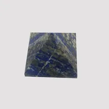 Высокое качество природный камень лазурит кварц Исцеление Кристалл пирамида для продажи MJP