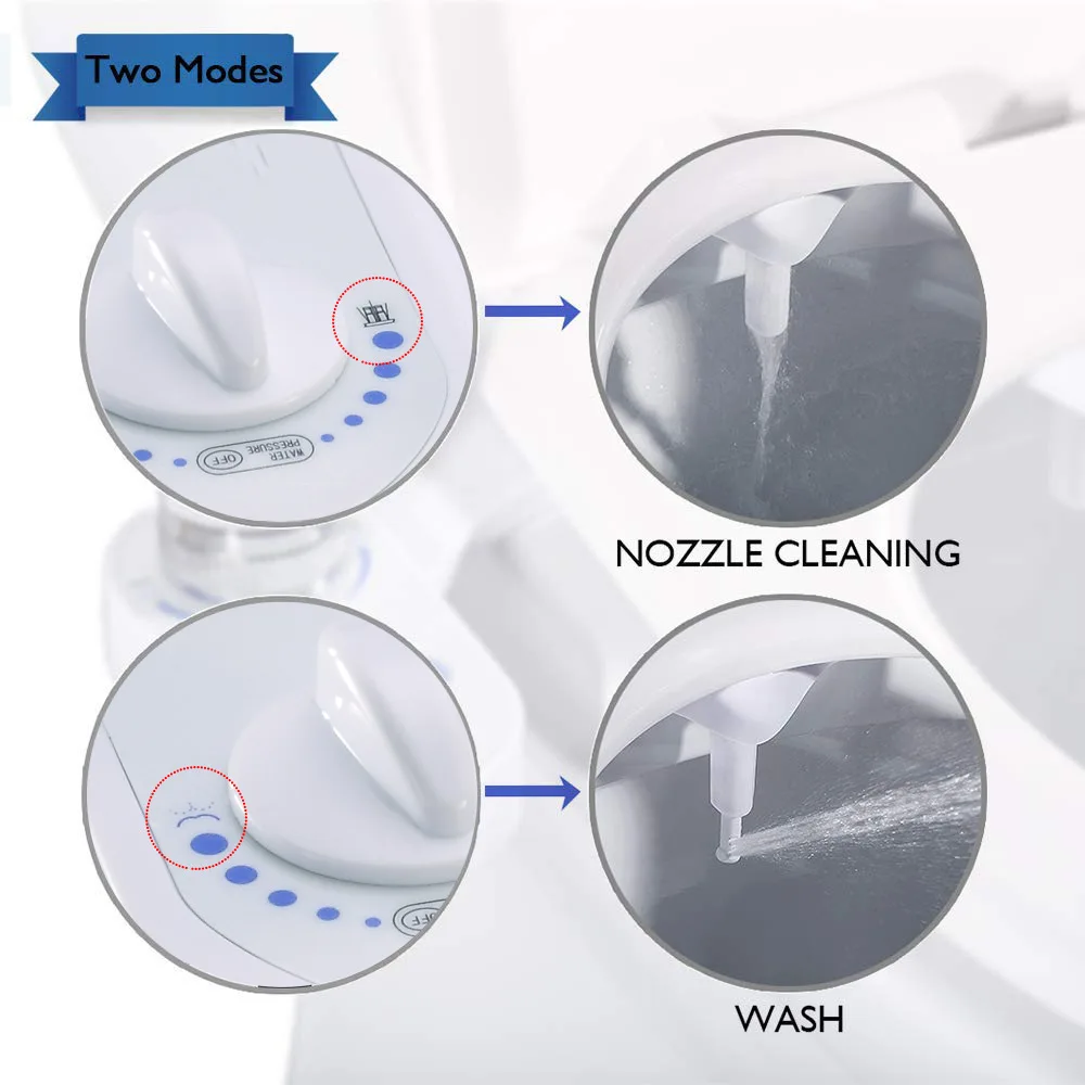 Günstig Wc Sitze bidet wc sitz abdeckung bad bidet wasserhahn einfachen saubere Ass vaginale WC bidet sprayer dusche sitz