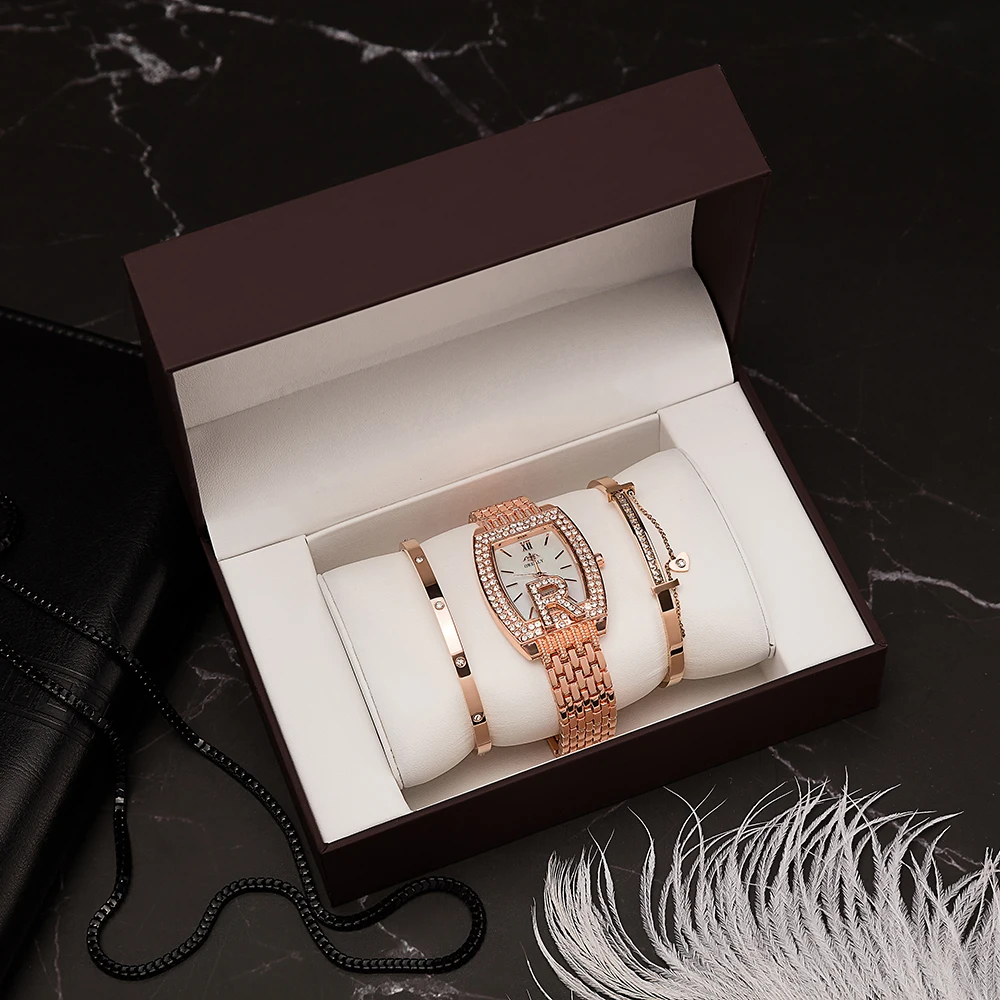 Ensemble de montres à Quartz Chic pour femmes,
