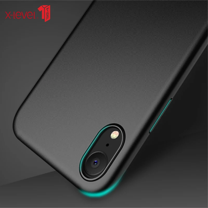 XS Max для iPhone чехол XR X Level мягкий из ТПУ Utra тонкая мягкая задняя крышка Guardian|Бамперы|