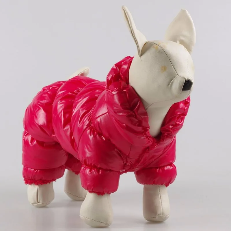 Куртка для щенков, пальто, продукт для маленьких больших собак, теплая одежда, Зимняя Одежда для питомцев, теплый комбинезон для собак, спортивный костюм для больших собак, XS-XXL