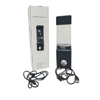 

Aquarium with a loudspeaker Jellyfish Tank Holiday Kids Gift Desk Lamp Relaxing Mood Night Light Bedside Table For Aquarium