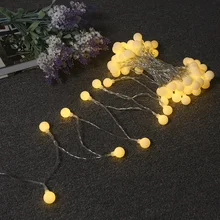 13 м/42.7Ft 100 светодио дный Глобус строка света удаленного Управление 8 режимов затемнения Водонепроницаемый светодио дный ночник для Рождественский фестиваль Свадьба