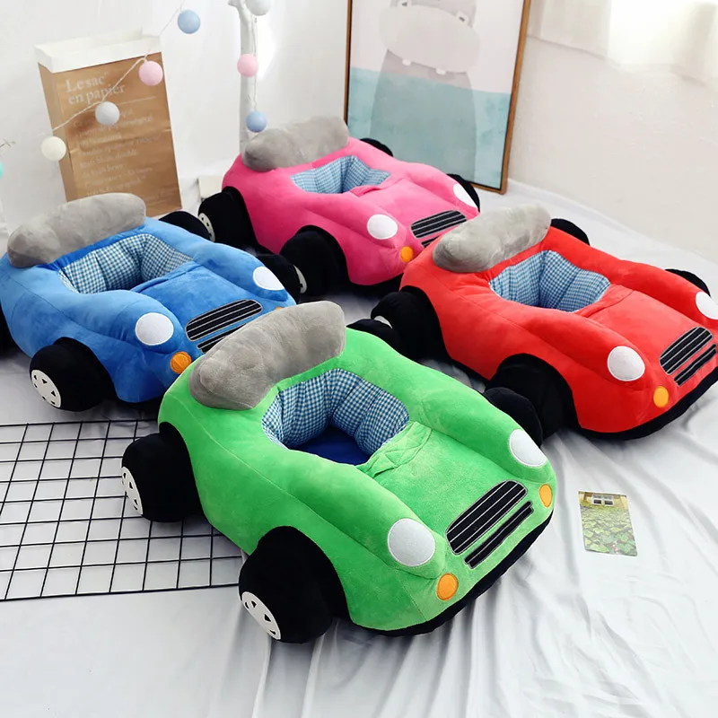 

Creative Cartoon Cute baby Couch Car Chair Stuffed Plush Cushion Pillow Soft sofa Toys For Children
