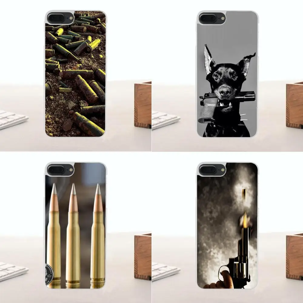 

For Galaxy Alpha Core Note 2 3 4 S2 A10 A20 A20E A30 A40 A50 A60 A70 M10 M20 M30 TPU Cute Case Loose Gold Bullets Gun Bullet