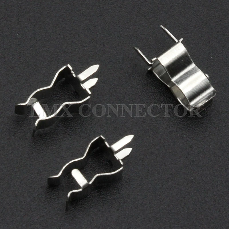 200Pcs/Lot 5*20mm Fuse Holder Clips Glass Quick Fast Blow Fuses Welding