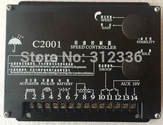 Gratis Verzending C2001 SPEED CONTROLLER Generator accessoires speed controller gouverneur speed control board
