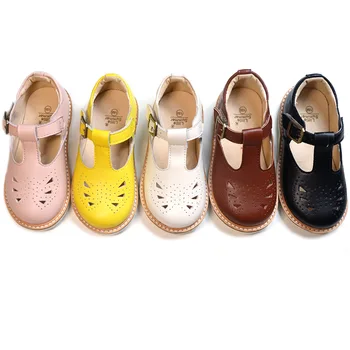 

girls genuine leather shoes kids shoes 2019 High Quality Spring Autumn Comfortable soft Footwear boys Fashion Casual shoes