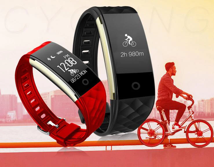 Men Sleep Fitness Heart Rate Bracelet Activity Tracker APP GPS Smart Watch Women Bluetooth Cycling Watches
