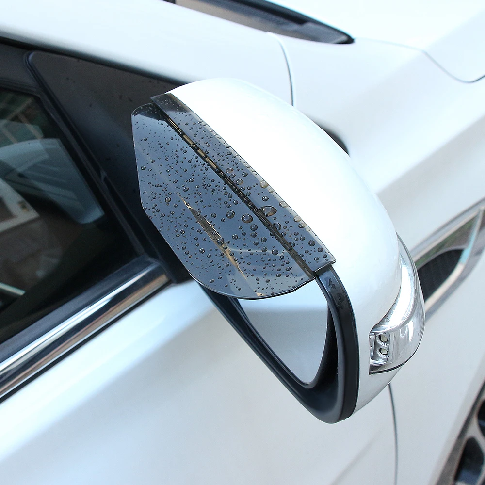2 ПВХ зеркало заднего вида дождь бровей тент интимные аксессуары для Honda CRV Accord Odeysey Crosstour FIT Jazz City Civic