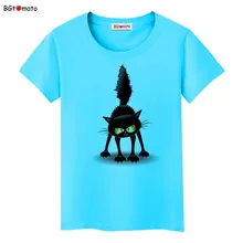 BGtomato Summer Tops Funny 3D CAT Print T-Shirt