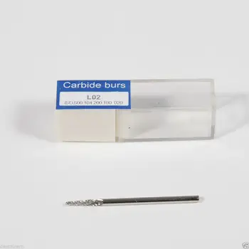 

Dental Lab Tungsten Carbide Burs Drill L02 for Marathon Handpiece Polisher 2.35m