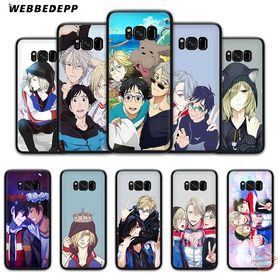 WEBBEDEPP yuri on ice Soft Case for Samsung A6 A7 A8 A9 J6 2018 S6 S7 S8 S9 S10E S20 Ultra Note 8 9 10 Lite Plus | Мобильные