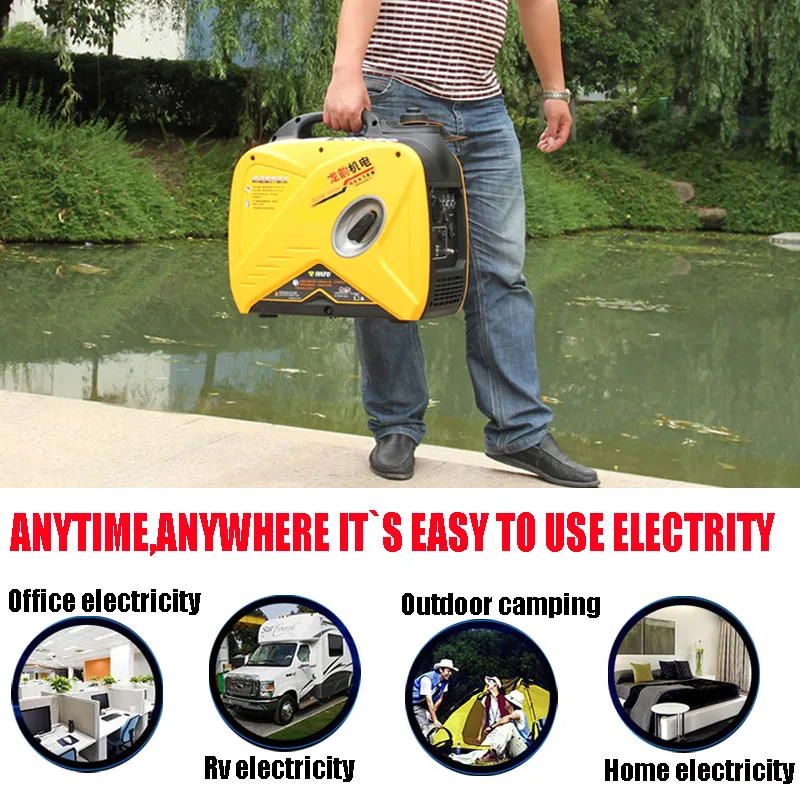 2000W 220V AC Inverter Generator,2018 New Model Lightest Portable generator for Camping,Outdoor generator for Picnic,R-80I 2000W 220V AC Inverter Generator,2018 New Model Lightest Portable generator for Camping,Outdoor generator for Picnic,R-80I