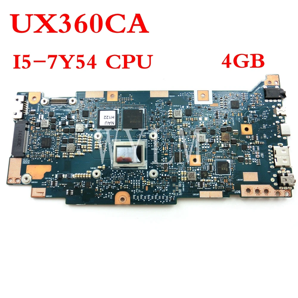 

UX360CA I5-7Y54 CPU 4GB RAM mainboard For ASUS UX360C UX360CA Laptop motherboard Tested Working 90NB0BA0-R00020 free shipping
