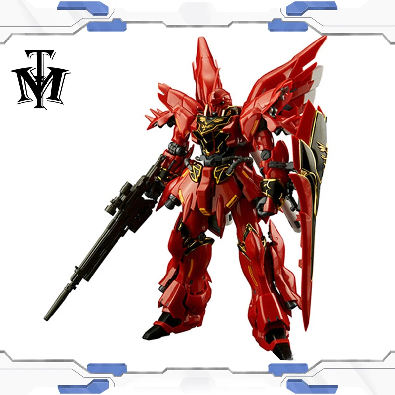 

Bandai genuine RG 1/144 Anime HG MSN-06S Sinanju Gundam model assembled Robot action figure gunpla hot kids toys Christmas gift