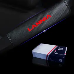 Шт. 2 шт. светоотражающий автомобильный ремень безопасности Наплечные подушки безопасный ремень безопасности крышка для Nissan LANNIA