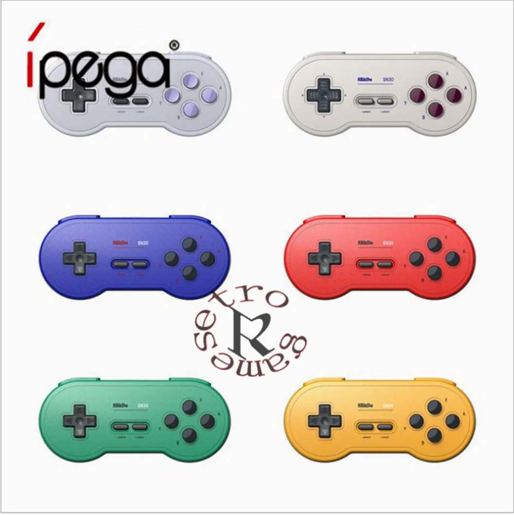 8Bitdo SN30 Bluetooth беспроводной контроллер GP красный желтый синий зеленый G Edition SN Edition Поддержка Android MacOS переключатель геймпад