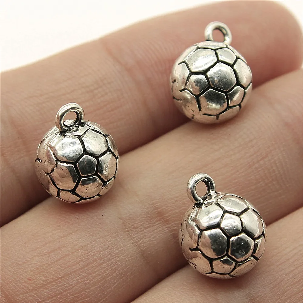 Italian Charm Soccer Ball Trendy Window Charm Bracelet Italian