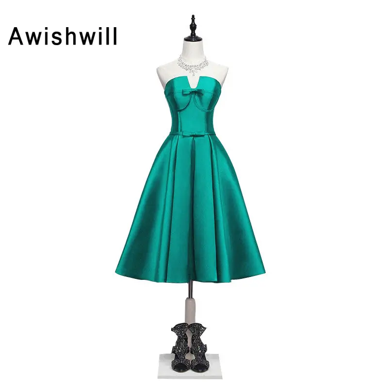 cocktail dress green color