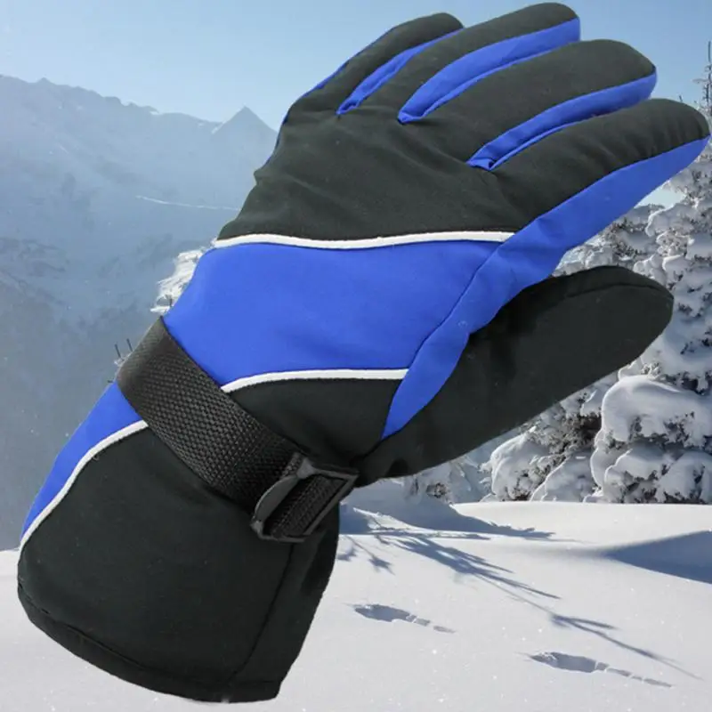 Перчатки Зимние перчатки ветрозащитные водонепроницаемые теплые сноуборд ниже нуля перчатки для мужчин и женщин
