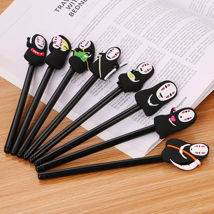 

New Korean stationery cute faceless man gel anime neutral pen creative pen cartoon Writing Supplies school tools wholesale