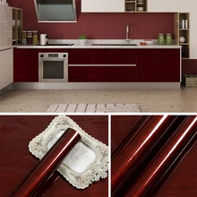 Краски обои шкаф мебель ремонт наклейки Шкаф Декоративные однотонные настенные водостойкие наклейки