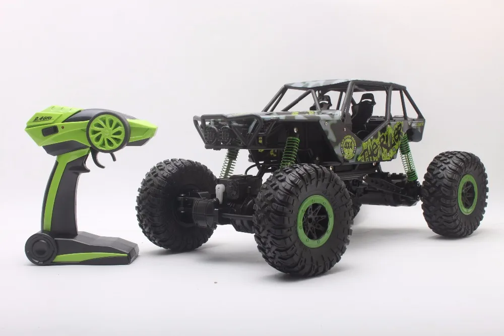 RC Car 2.4GHz Rock Crawler Rally Car 4WD Truck 1:10 Scale Off-road Race Vehicle Buggy Electronic RC Model Toy HB-P1003