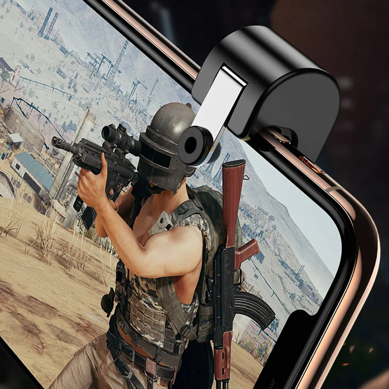  Mobile Game Controller For Cell Phone Dzhostik PUBG Mobile Joystick Gamepad L1 R1 Fire Button For M