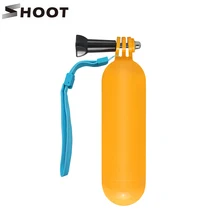 DISPARAR Huevos Inferior de la Empuñadura para Gopro Bobber del Flotador Xiaoyi SJ4000 SJ5000 Cámara Auto Polo Palo Barra de Montaje de Accesorios de Buceo