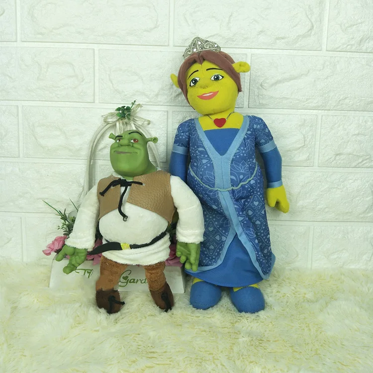 DSN Shrek Plush Doll Stuffed Toy Movies TV Plush Toys DSN Plush Doll Stuffed Toy For kids christmas Toys Gifts for Children