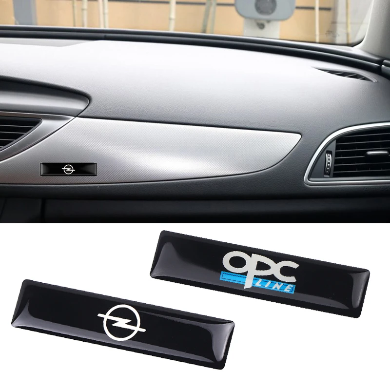 

Car-styling 3D OPC LINE Emblem Car Side Fender Tail Badge decoration Sticker for OPEL Zafira b Corsa d Insignia Mokka Regal