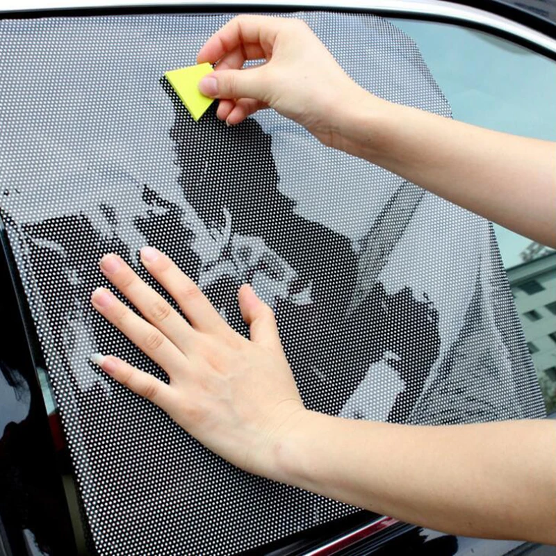 2 шт Универсальный Автомобильный солнцезащитный щиток для автомобиля блок статический цепляющий козырек экран