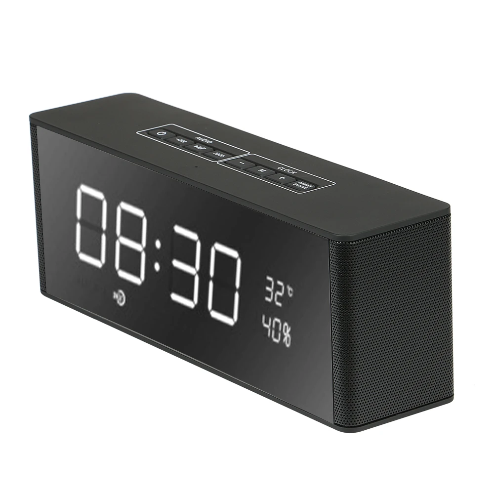  Toproad Enceinte Speaker Bluetooth Speaker Portable Wireless Stereo Altavoz Bluetooth for Phone Xiaomi with TF FM Alarm Clock 