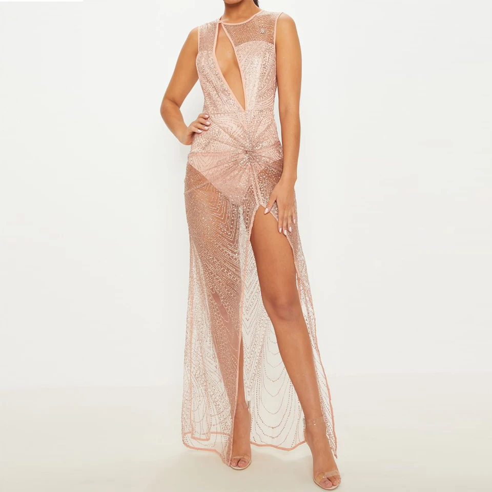 Bling Party Maxi Dress (2)
