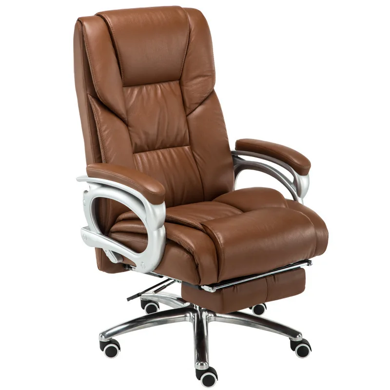 

Household Simple Style Computer Chair with Footrest Recliners Siesta Office Chair Multifunction Boss Chair Lifted Swivel Chair