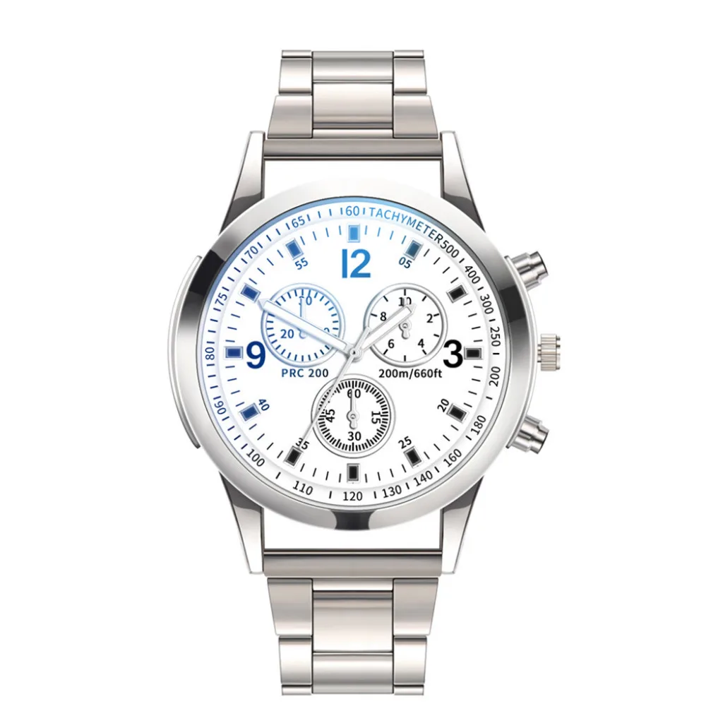 Роскошные мужские часы Модные мужские повседневные кварцевые часы со стальным ремешком аналоговые наручные часы мужские часы relogio masculino reloj hombre
